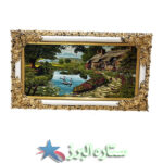 تابلو فرش شاپرک منظره4
