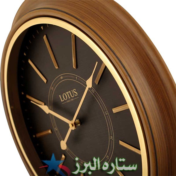 ساعت چوبی کوبرگ لوتوس مدل COBURG کد W-8036