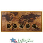 ساعت جهان نما لوتوس مدل ELIO کد WT-90902 رنگ GOLD