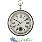ساعت دیواری فلزی مدل JOLIET کد M 4031 رنگ SILVER