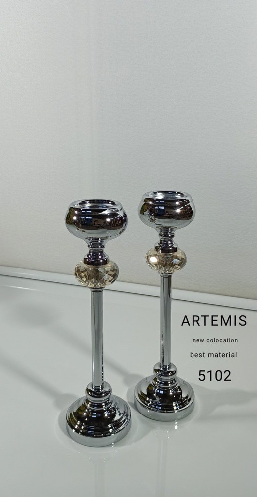 شمعدانی آرتمیس 5102 SILVER
